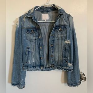 Zara Denim jacket size Small